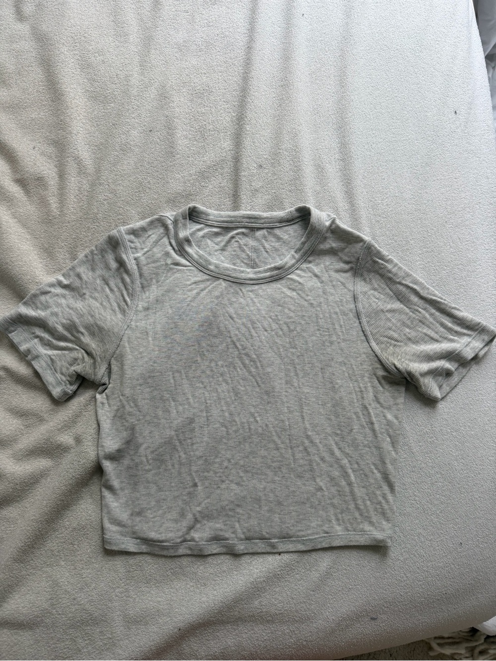 Lululemon Hold Tight Straight-Hem Cropped T-Shirt